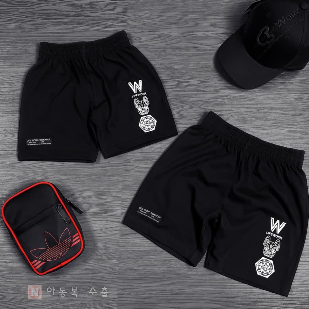 Quần short life wok 3 chi tiết cho bé