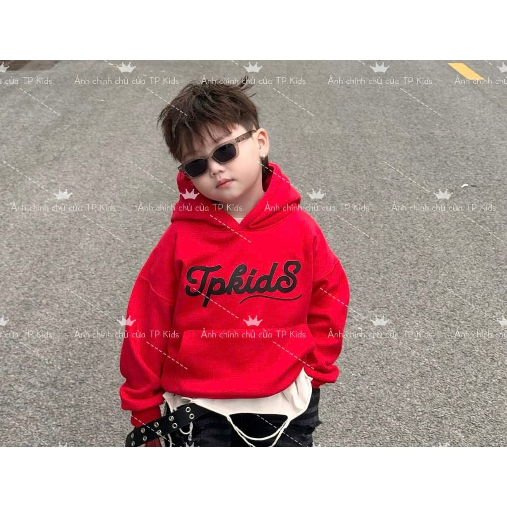 Áo nỉ mũ hoodie cho bé trai hình Mèo đen TPkids